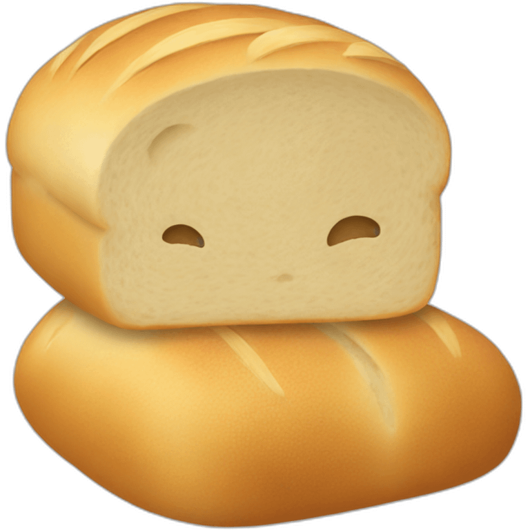 Wheat roll emoji