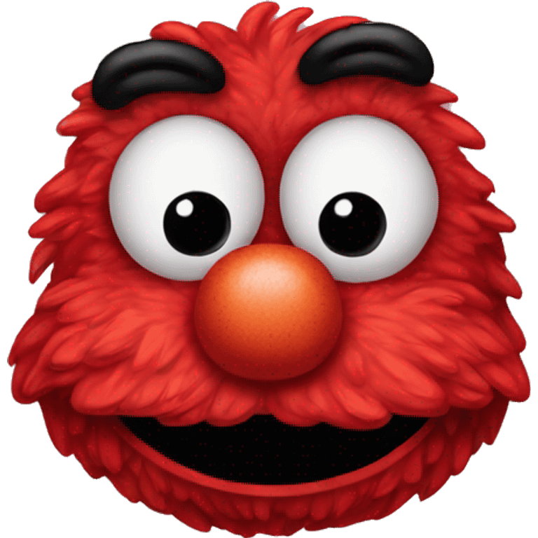 Cute Elmo head emoji