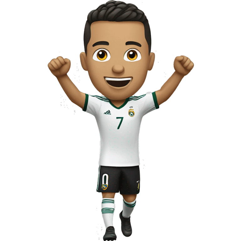 Ronaldo celebrating emoji