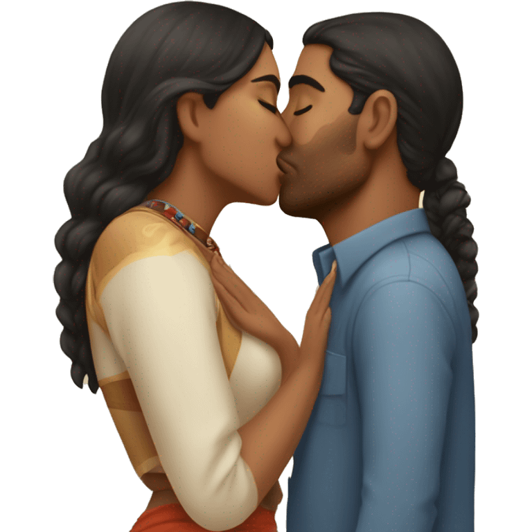 Chris helmsworth kissing short Indian girlfriend  emoji