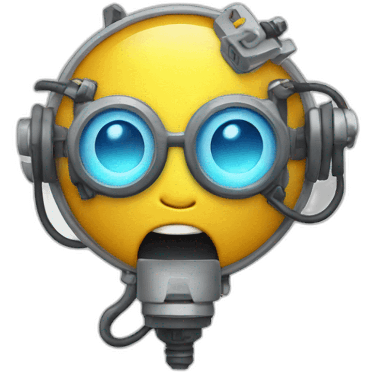 Electrón excitado emoji