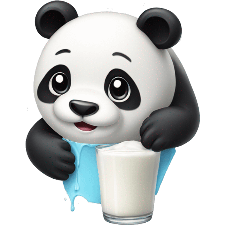 panda milk emoji