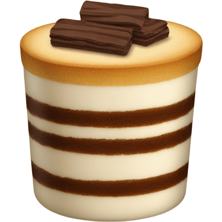 Tiramisu emoji