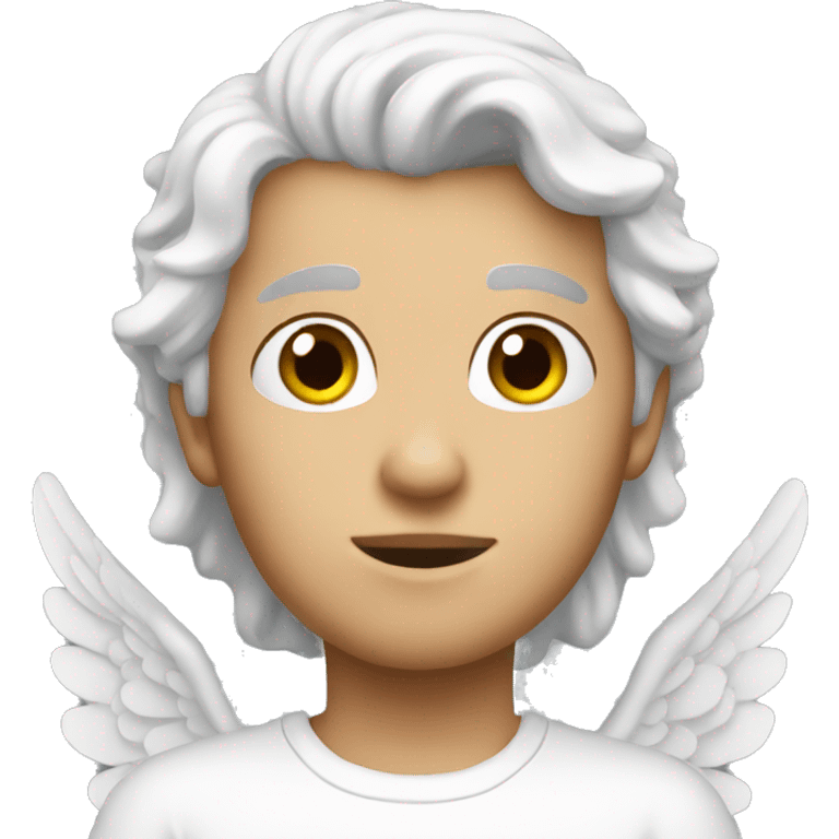 White angel emoji