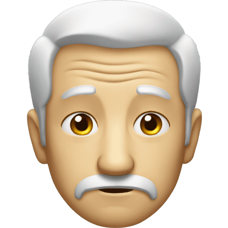 old man sad emoji