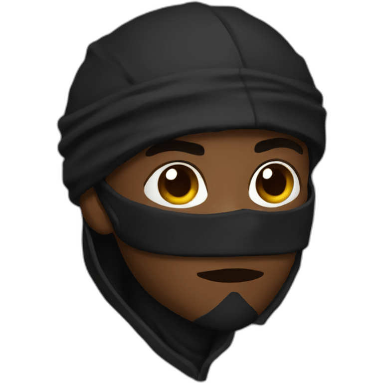 black ninja emoji