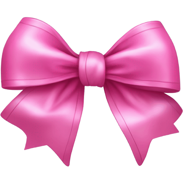 Pink bow emoji