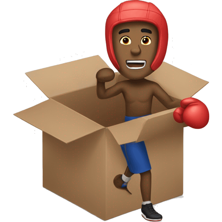 boxeador emoji