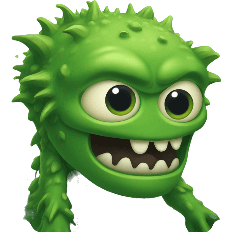 green swamp monster emoji