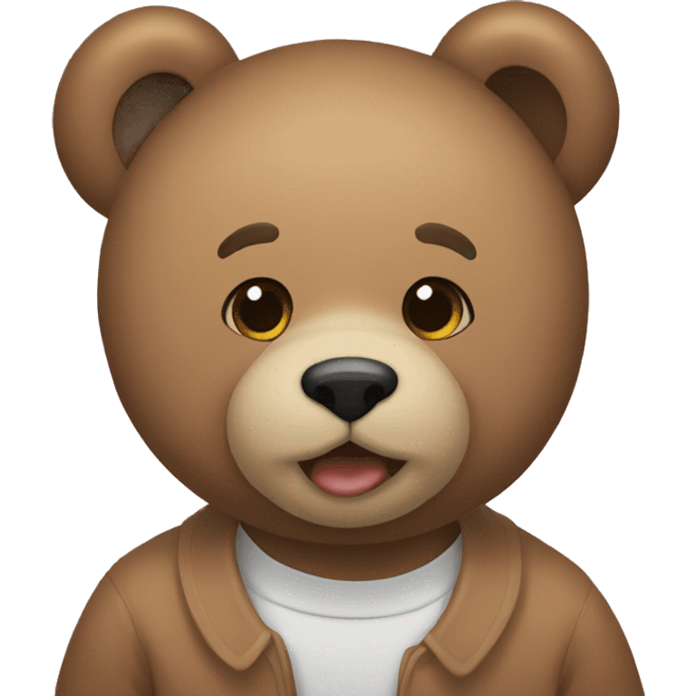 😘🐻 emoji