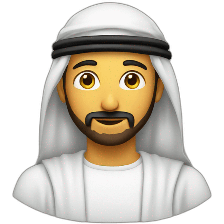 Arabic prying emoji