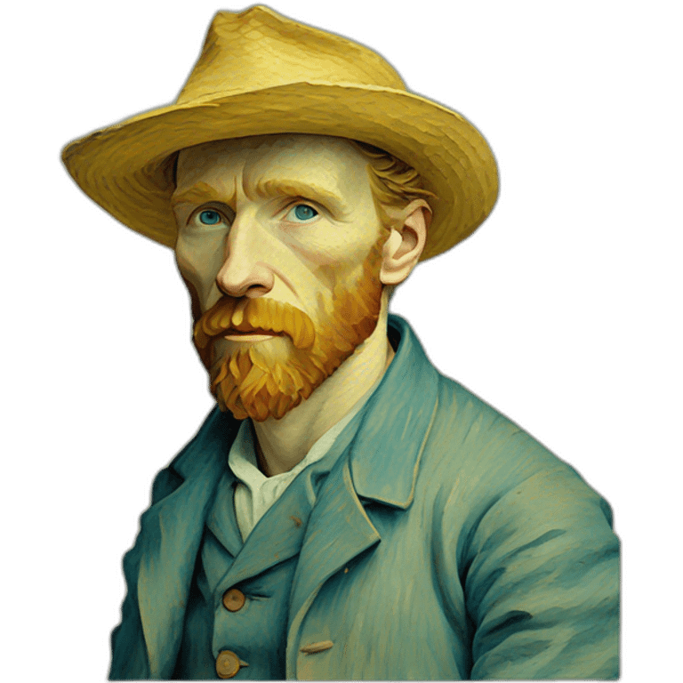 Vincent Van Gogh peinture emoji