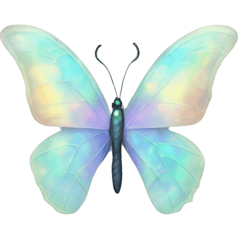 Opal butterfly  emoji