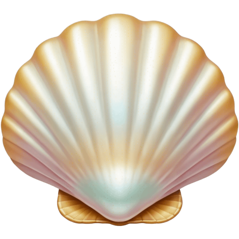 Pearl shell emoji