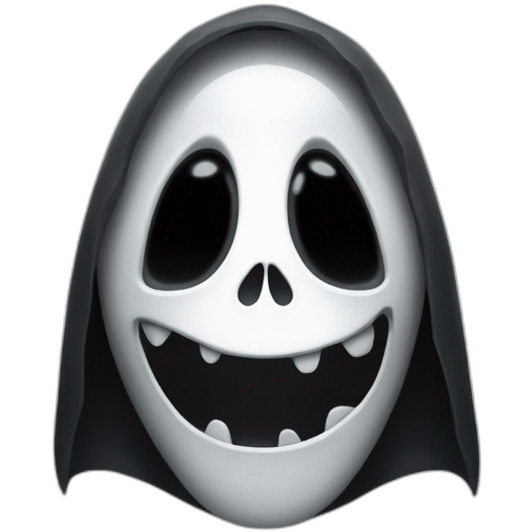 Ghost face de Scream VI emoji