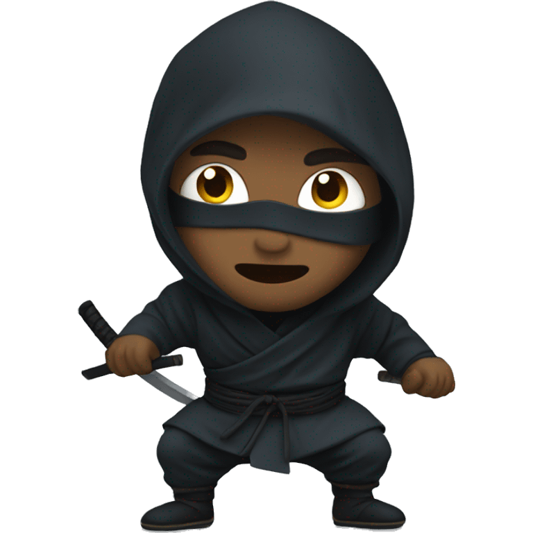 Ninja in a storm emoji