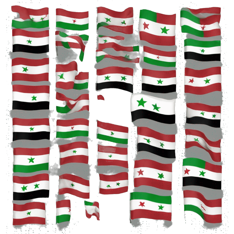 Flag of Free Syria emoji