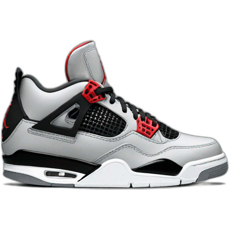 jordan 4 grises emoji