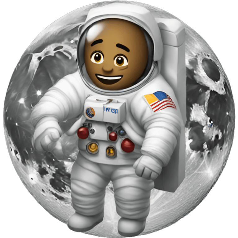 joe on the moon emoji