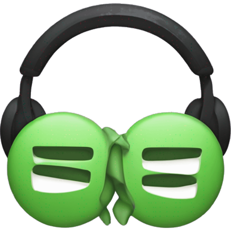 Spotify logo music emoji