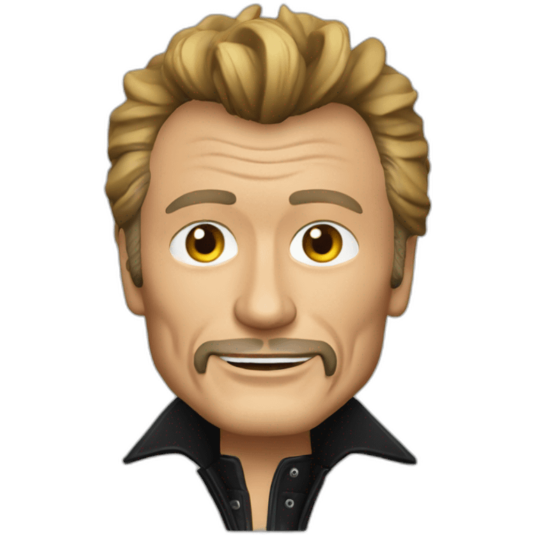 Johnny Hallyday  emoji