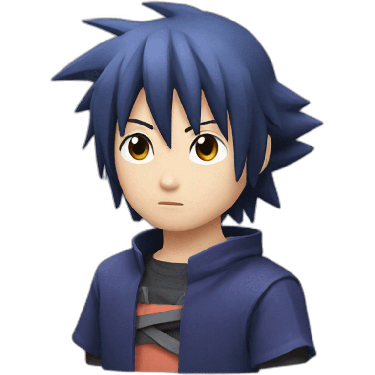 Sasuke choquée emoji