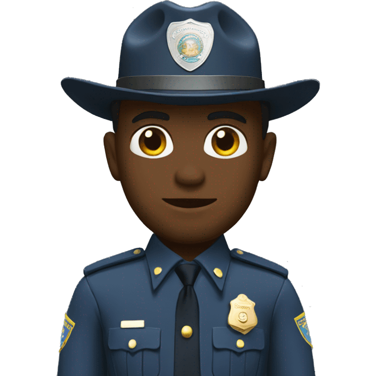 state trooper emoji