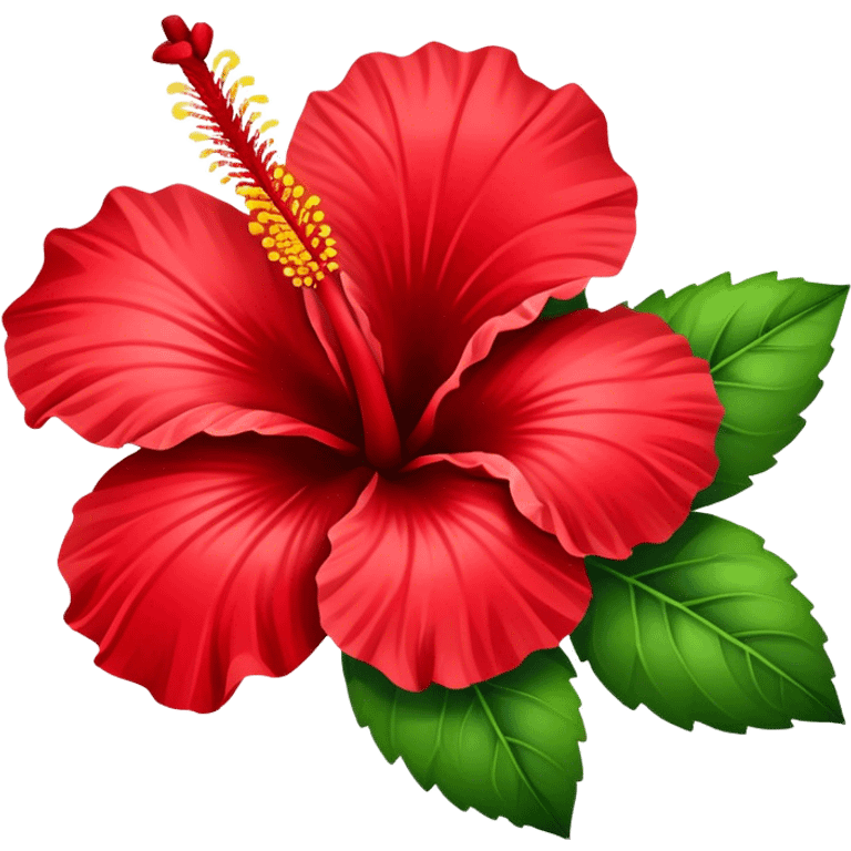 Hibiscus  emoji