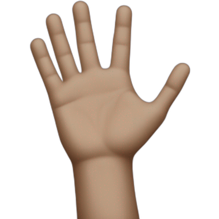 hand covering facing emoji