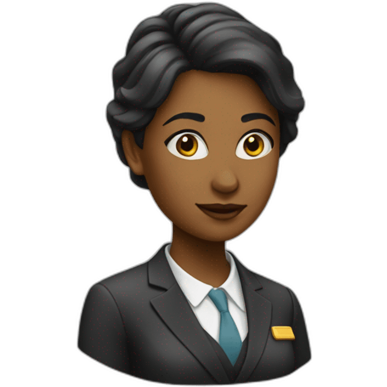 female investment banker emoji