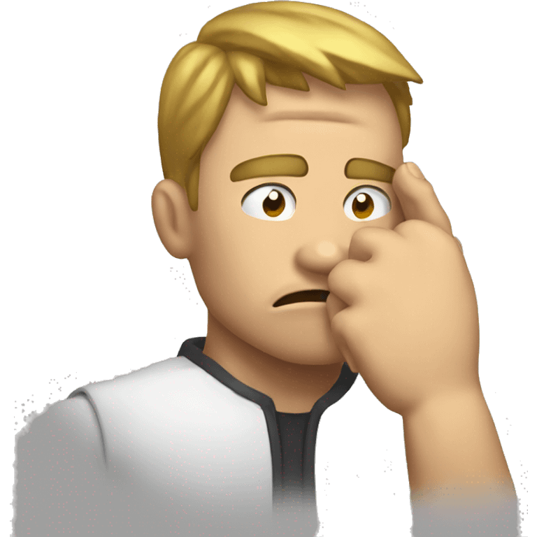 facepalm fighter emoji