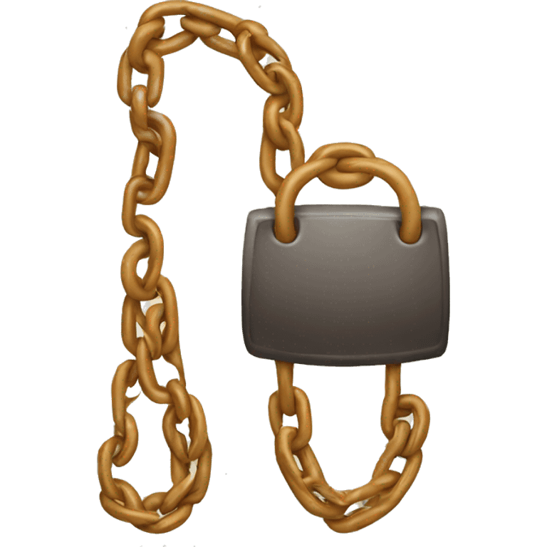 chain leash emoji