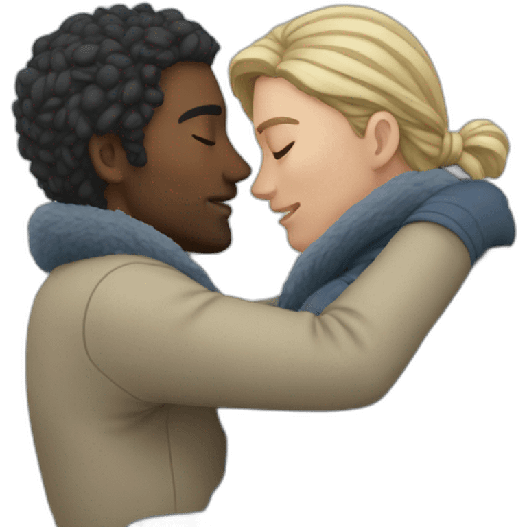 cold embrace emoji