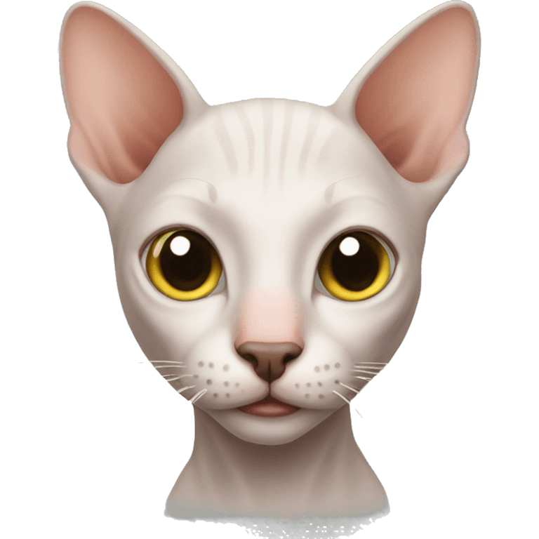 hairless cat  emoji