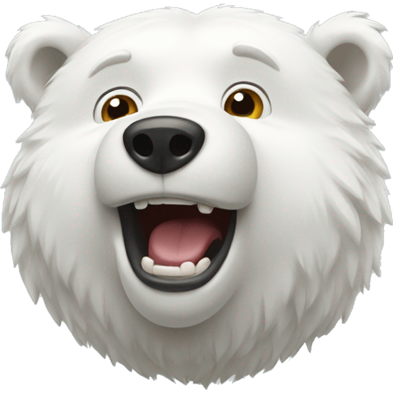 White bear emoji