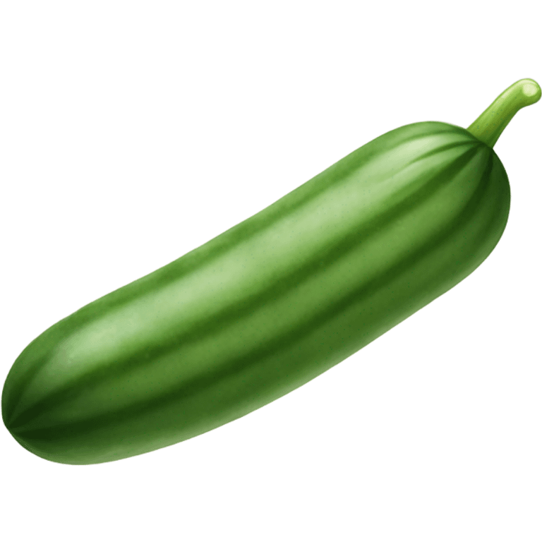 Horizontal challenged cucumber with long tongue out  emoji