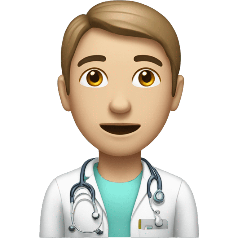 a patient that needs CT scaned emoji