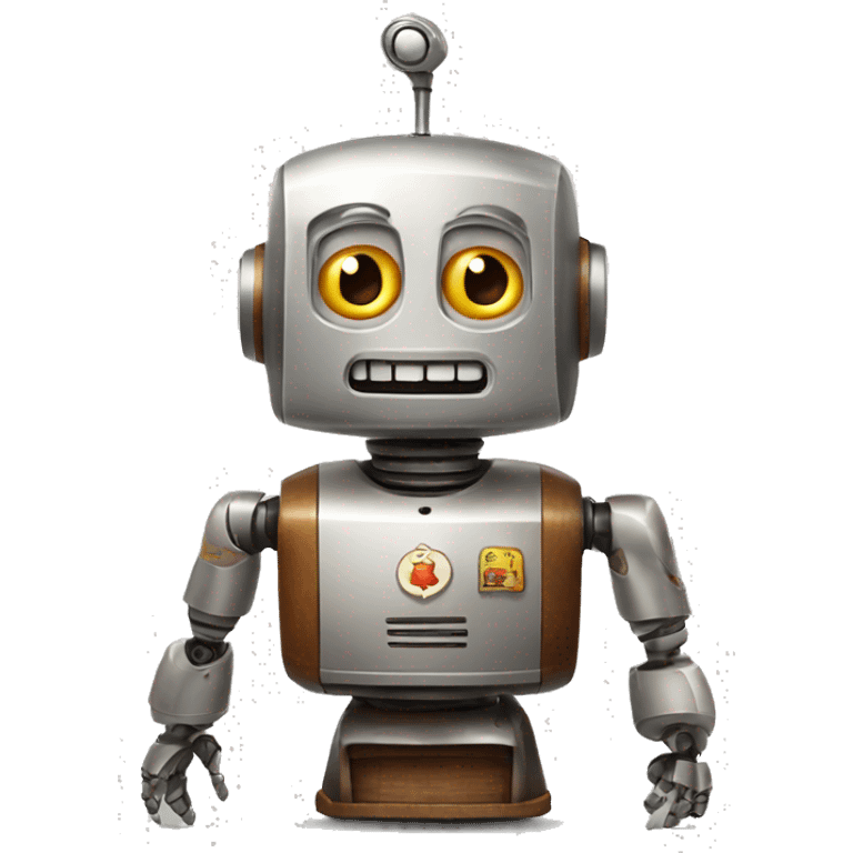 Octoberfest robot emoji