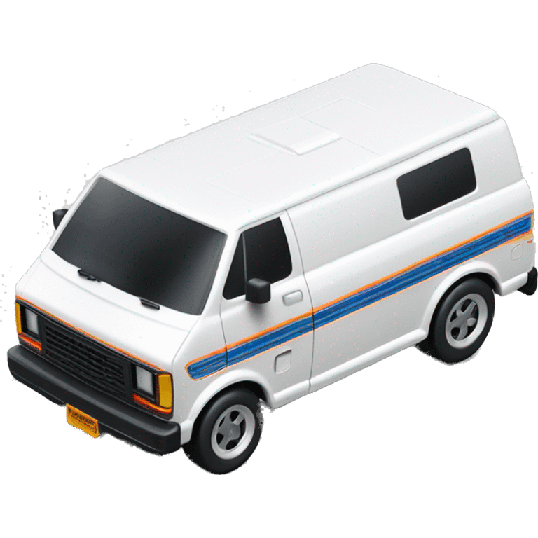 Hot wheels premium 1985 Chevy Astro van  emoji