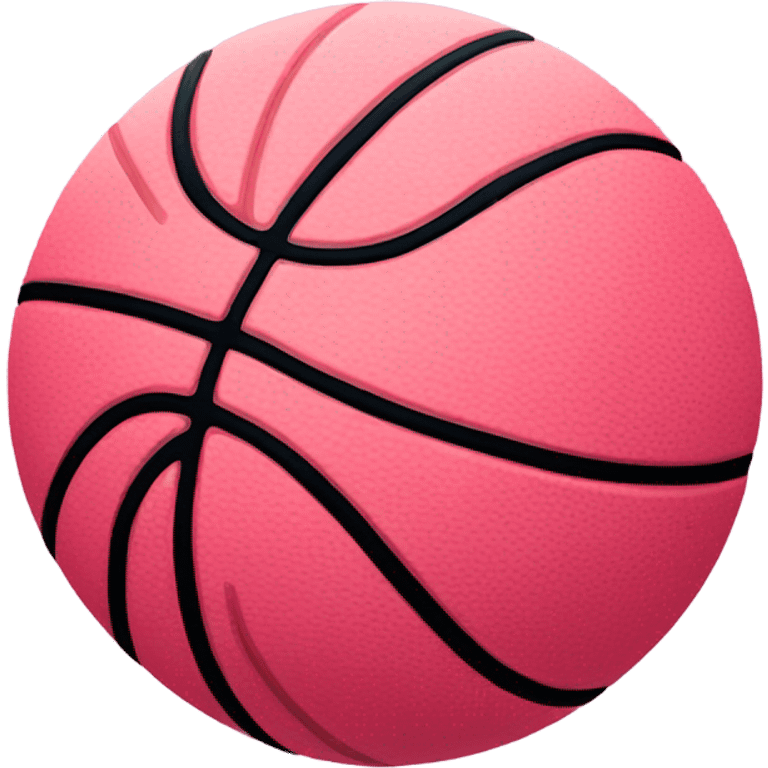 Basketball pink emoji