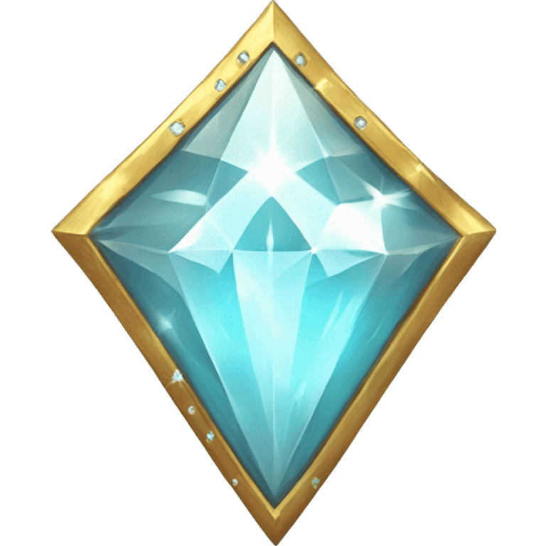 diamond shield of light emoji