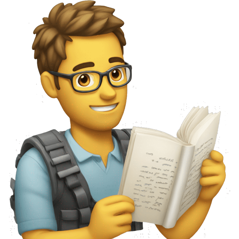 escribir un libro emoji