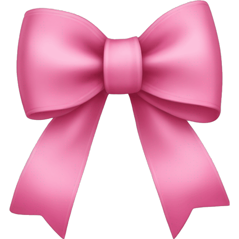 Pink bow emoji