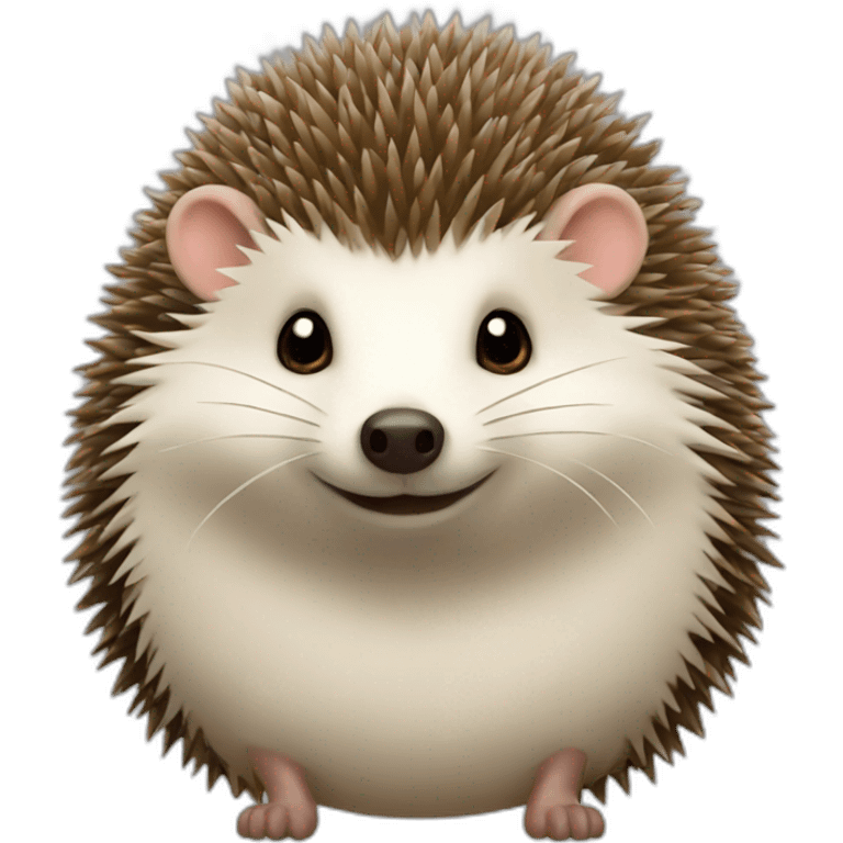 realistic full body hedgehog emoji