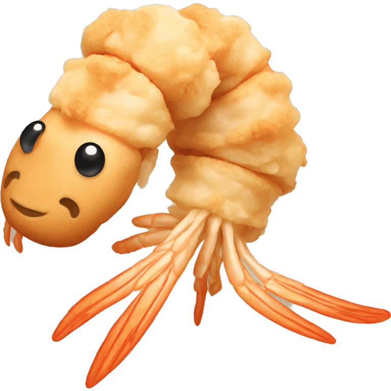 shrimp tempura  emoji