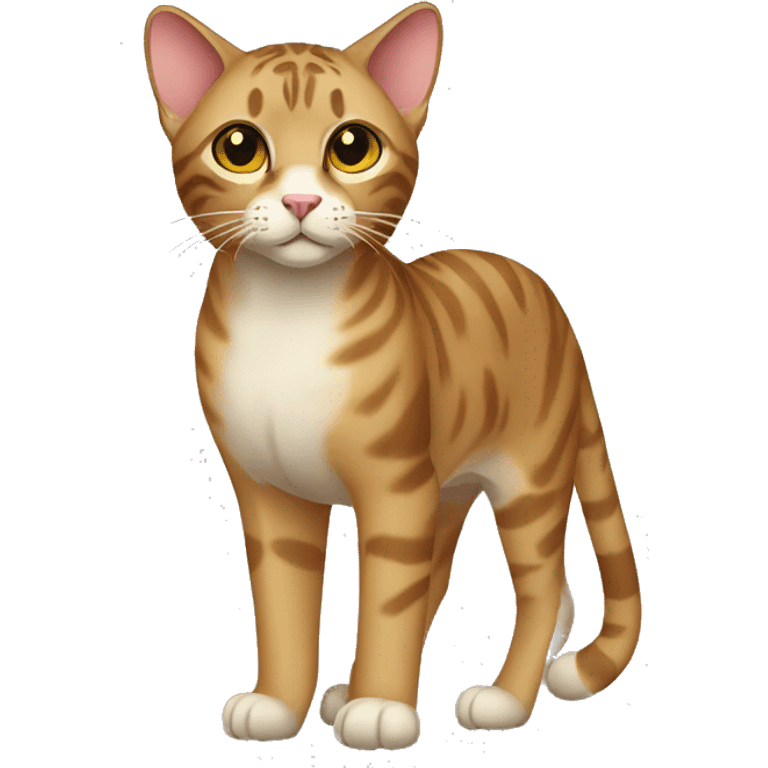 Serengeti Cat Full Body emoji