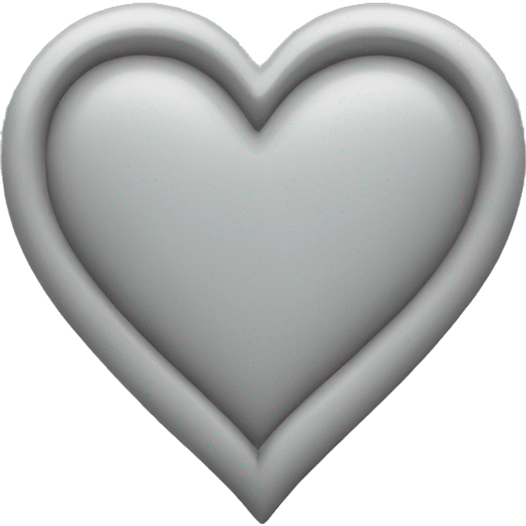 gray heart  emoji