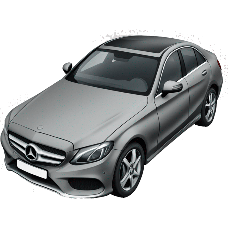 Mercedes-c grey emoji