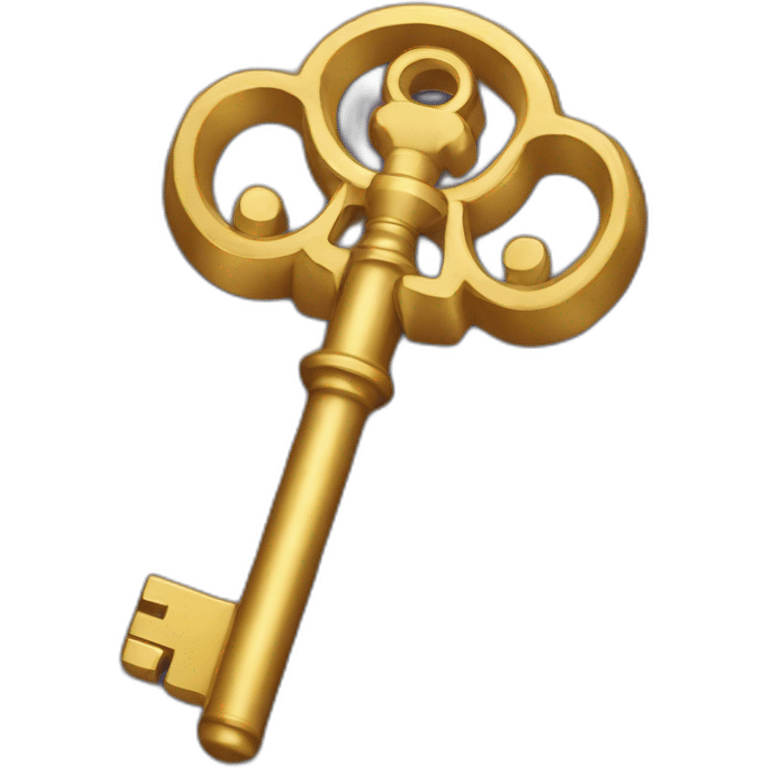 golden key emoji