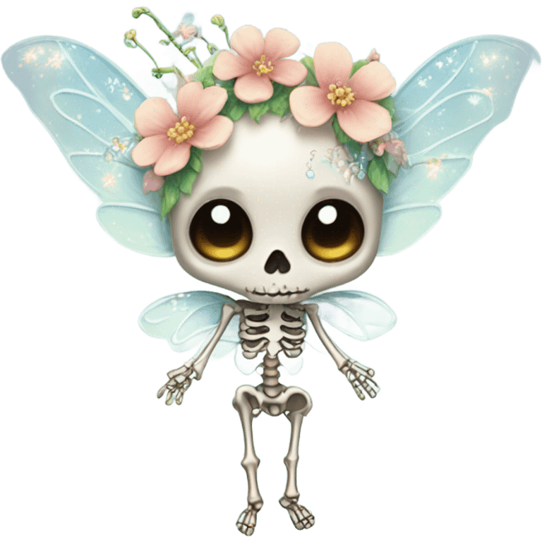 Fairy skeleton  emoji